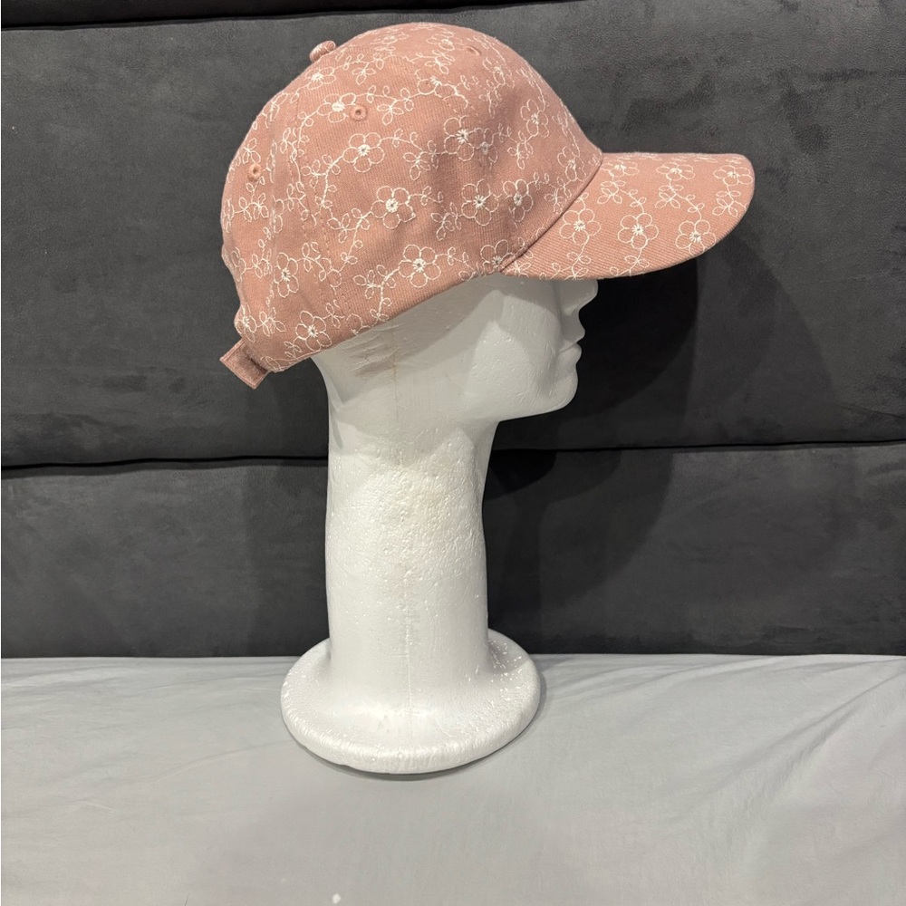 Pink Patterned Baseball Cap
